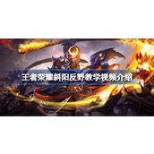 王者荣耀斜阳反野教学视频介绍