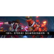 崩坏星穹铁道加拉赫等级突破材料详细指南