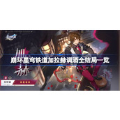 崩坏星穹铁道2.1加拉赫调酒全攻略与结局一览
