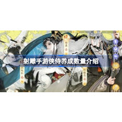 射雕手游可以养几个侠侍