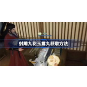 射雕九花玉露丸怎么收集