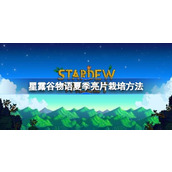 星露谷物语夏季亮片怎么栽培_星露谷物语夏季亮片栽培技巧