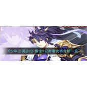 少年三国志2白马公孙瓒全面解析
