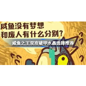 咸鱼之王双攻破甲水晶选什么好