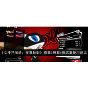 女神异闻录夜幕魅影猫猫3级和4级武器哪个强