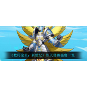 《数码宝贝新世纪》炽天使兽深度解析强度揭秘与技能详解