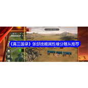 真三国录张郃全面解析 - 技能、属性与缘分搭配指南