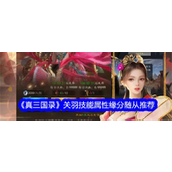 真三国录关羽全面解析与实战攻略