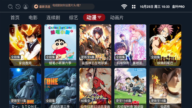 金叶影视电视盒子版