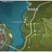 原神小灯草采集路线图介绍