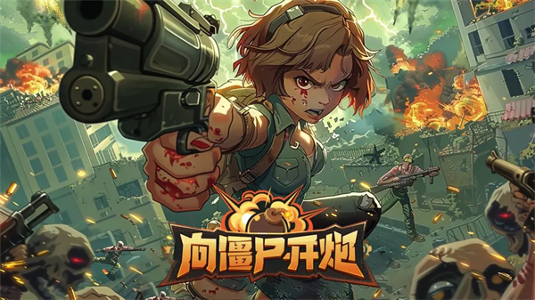 向僵尸开炮