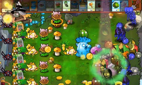 植物大战僵尸杂交版招财猫版