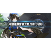 鸣潮开服常驻五星选择指南实力与适应度的综合考量