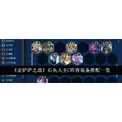 金铲铲之战石头人主C阵容装备怎么搭配