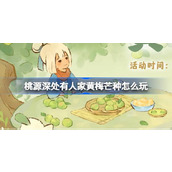 桃源深处有人家黄梅芒种怎么玩