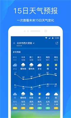 天气预报汉化版