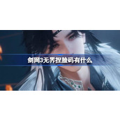 剑网3无界捏脸码有什么
