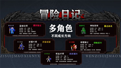 冒险日记游戏