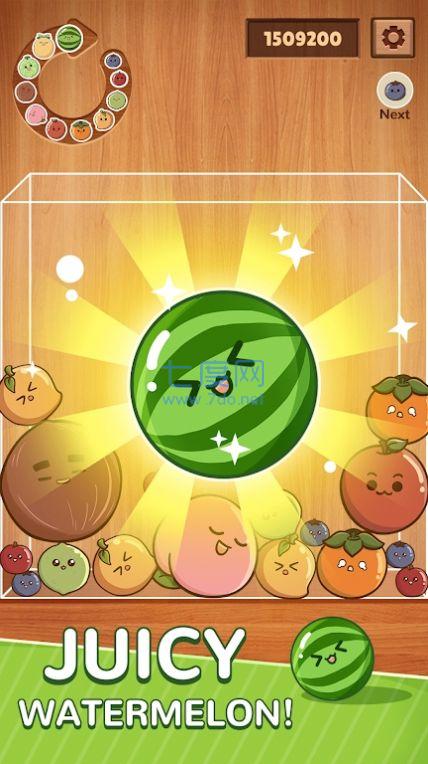 水果合并狂热WoodenFruitMergeMania版