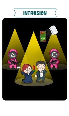 漫画鱿鱼游戏