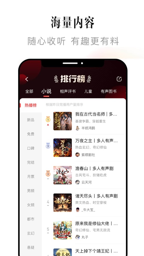 喜马拉雅听书免费版