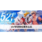 dnf手游排位赛怎么玩