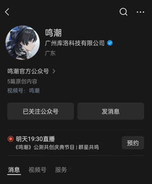 鸣潮