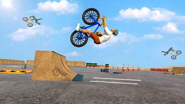 BMX自行车特技跑道游戏下载