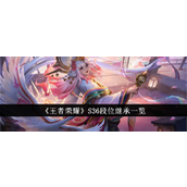 王者荣耀S36赛季段位继承详解