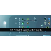 剑网3无界万花与五毒心法深度对比解析