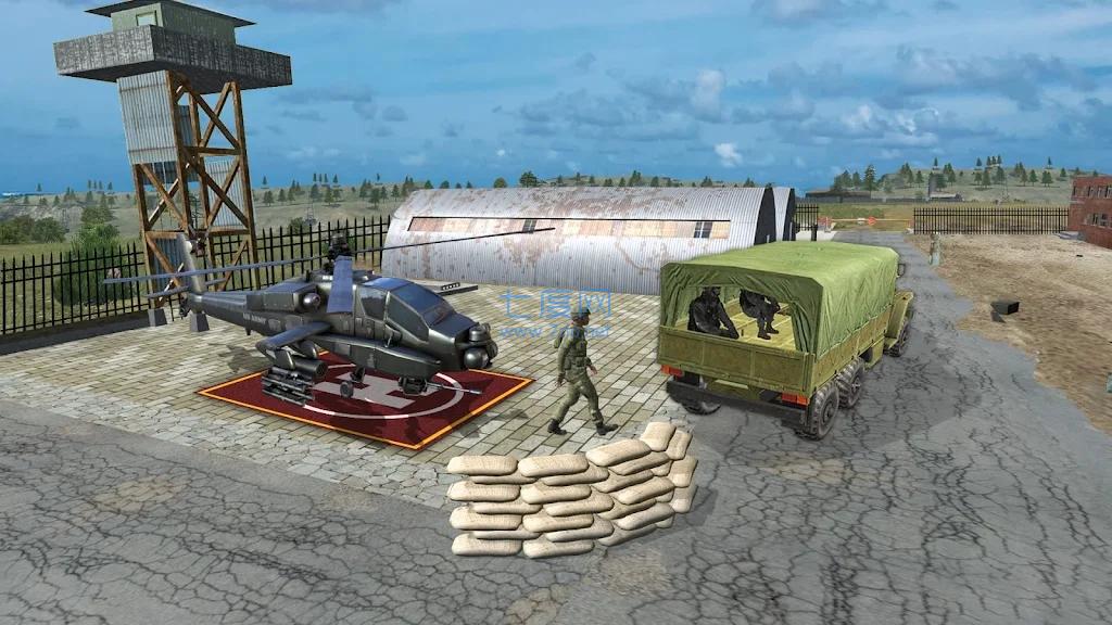 军用卡车驾驶吉普模拟ArmyTruckDrivingJeepSim安卓版