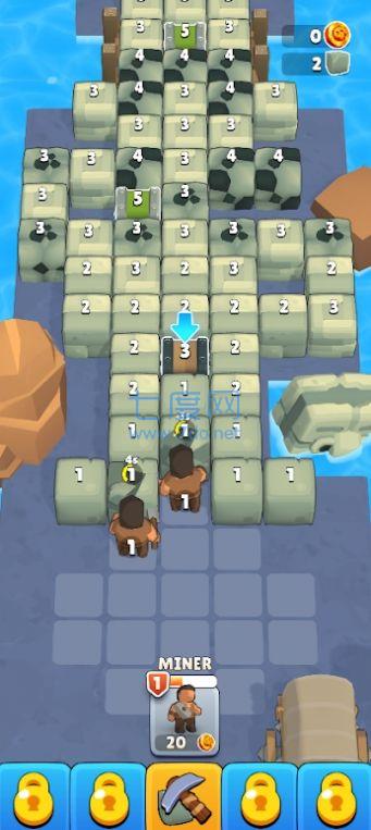 矿工合并冒险MinersMergeAdventure版