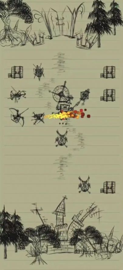 纸上塔防版