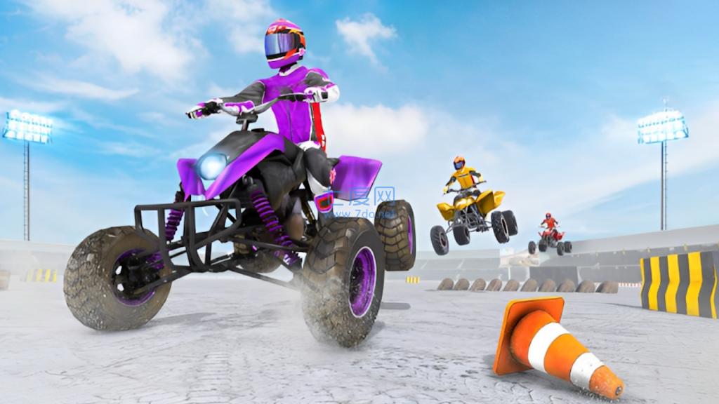 城市环法自行车大赛AT5QuadBikeCityRacer手机版