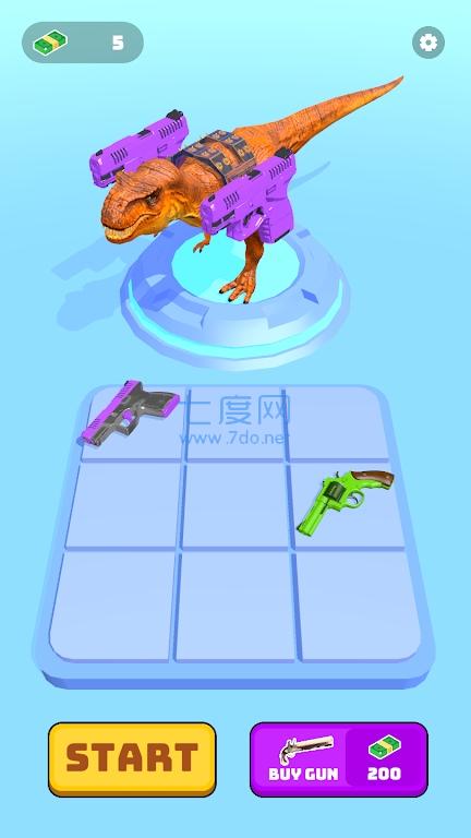 恐龙射击大战DinoGunMadness版