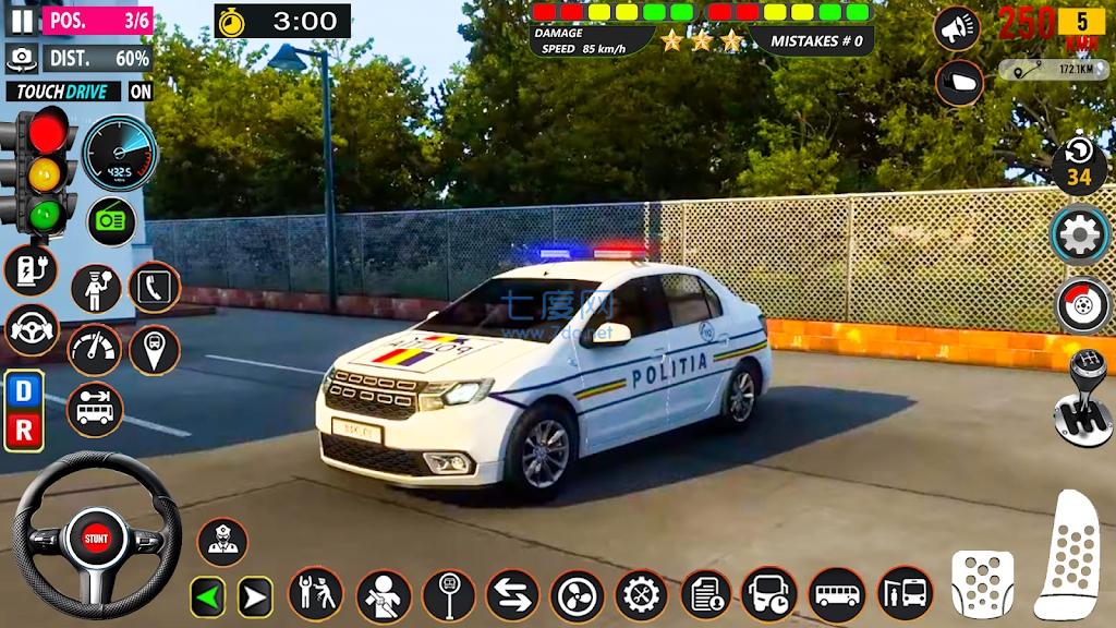 警车驾驶停车场PoliceCarParkingGames版