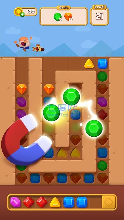 三重宝石瓷砖谜题TripleGem!下载最新版