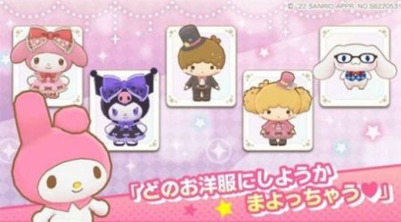 sanrio characters miracle match游戏