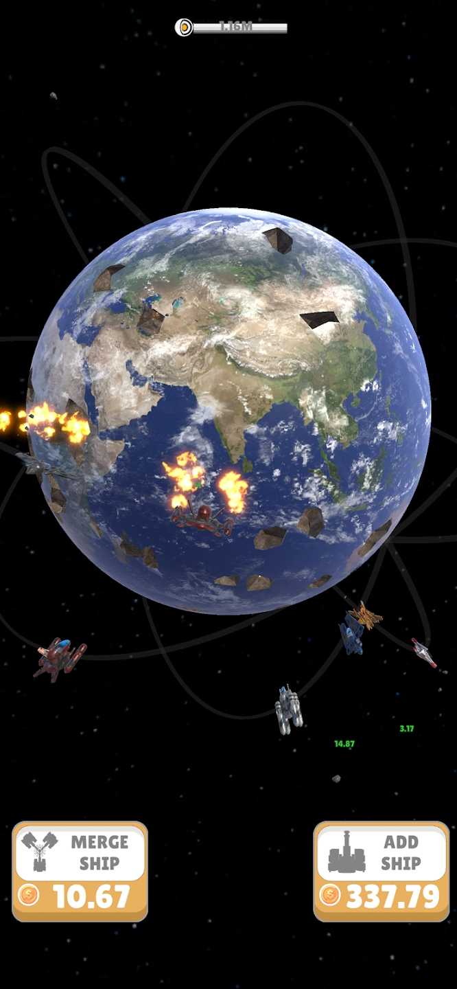 太空合并空闲星球毁灭者版