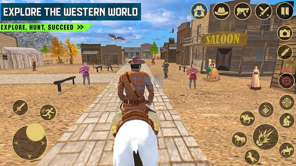 西部牛仔野外生存WildWestCowboyGameSurvival安卓版