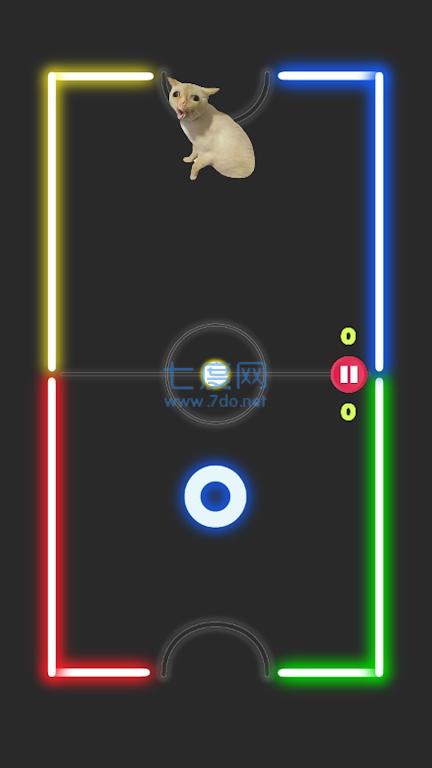 柔软猫咪曲棍球GlowCatHockeyMeowASMR手机版