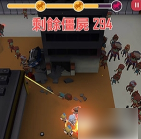 向僵尸开炮