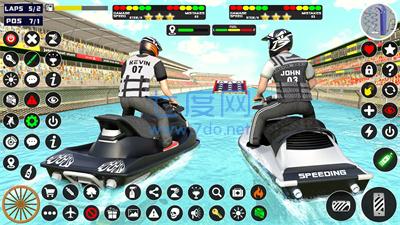 快艇划船比赛JetSkiBoatStuntRacingGame下载安装