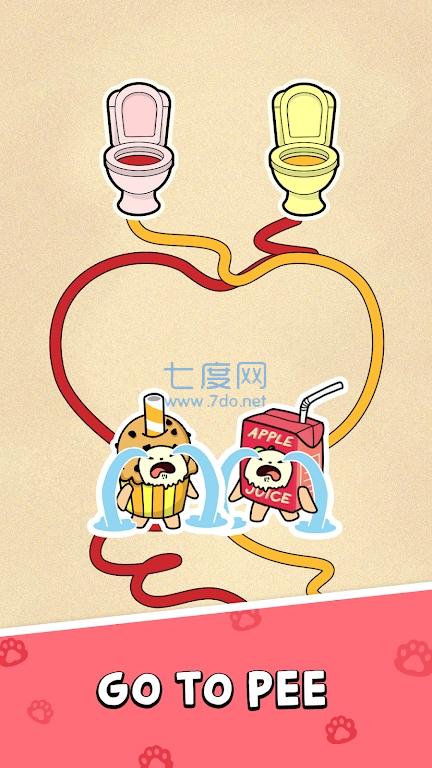 帮香蕉猫找到厕所BananaCatRushDrawtoToilet游戏安装