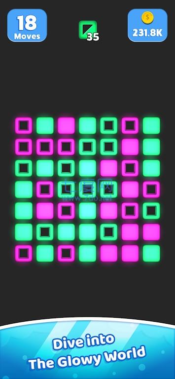 匹配发光图块LightUp版