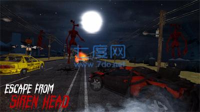 真实恐怖汽车DashRacerSirenHeadCityEsc游戏下载