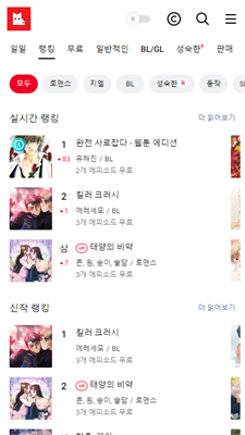 Lezhin Comics中文版