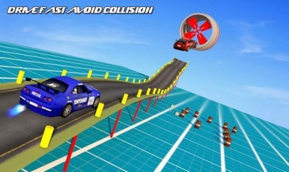 空中斜坡车特技比赛下载最新版