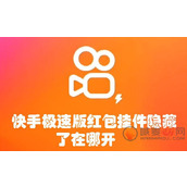 快手极速版红包挂件隐藏了在哪开
