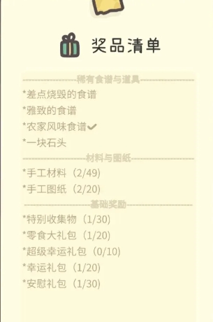 橡子屋食谱攻略